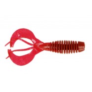 Силіконова приманка рибальська, ZEOX Trigger Craw, довжина 2,7 дюймів, 8шт/уп, колір №002 UV